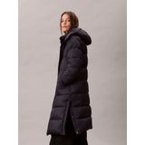 Calvin Klein - Essential Midweight Long Puffer - Gewatteerde Jas - Blauw