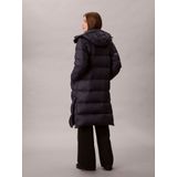 Calvin Klein - Essential Midweight Long Puffer - Gewatteerde Jas - Blauw