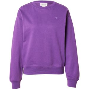 Calvin Klein Jeans vrouwen LS ARCHIVE LOGO FRANSE TERRY RLX LV047B236G sweatshirts, paars (Smokey Shadow), XXS, Paars (Smokey Shadow), XXS