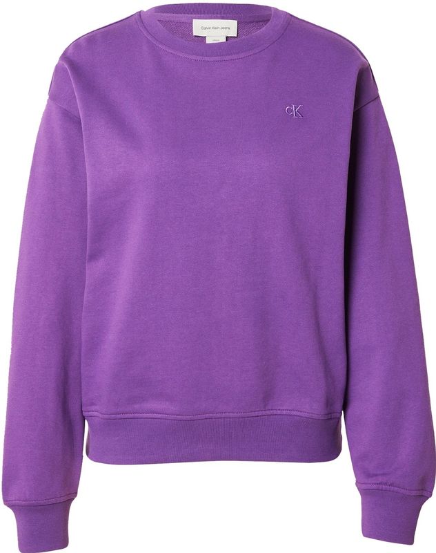 Calvin Klein Jeans vrouwen LS ARCHIVE LOGO FRANSE TERRY RLX LV047B236G sweatshirts, paars (Smokey Shadow), XXS, Paars (Smokey Shadow), XXS