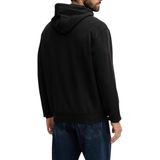 Calvin Klein Heren LS EU 350TERRY MONOGRAM FZ HOODI LV04RD240G Sweatshirts, ZWART (Zwart), XS, Zwart (zwart), XS