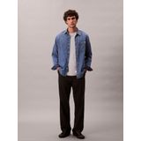 Calvin Klein - Longsleeve - Stone Grey - Katoen - Normale Pasvorm