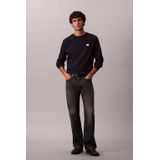 Shirt met lange mouwen en structuurmotief