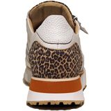 Footnotes - 31.008 Sneakers - Cow White Leopard - Wijdte H