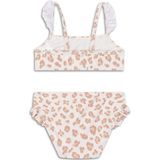 Swim Essentials - Panterprint - Meisjes Bikini - Beige - UV-bescherming