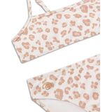Swim Essentials - Panterprint - Meisjes Bikini - Beige - UV-bescherming