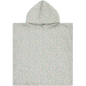 Swim Essentials - Florish Green Poncho - Strandponcho - Groen - Gerecycled Katoen