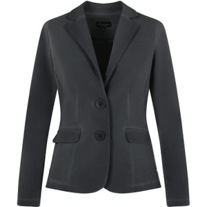 Elvira Casuals - Blazer - Antraciet - Katoenmix