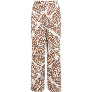 Elvira Collections - e2 25-008 Broek - Cacao - Stretchmateriaal