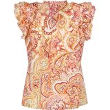 Elvira Collections Top elisa paisley orange