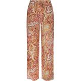 Elvira Collections - Casual Broek - Rood - Straight High Waist