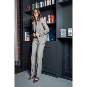 Elvira Collections - Blazer - Grijs - Krijtstreep