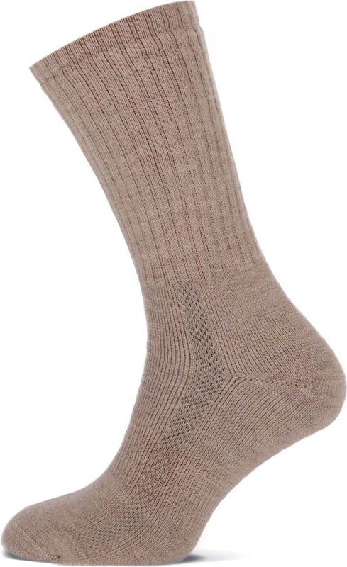 Basset - Merinowollen Sokken - Beige - Comfort
