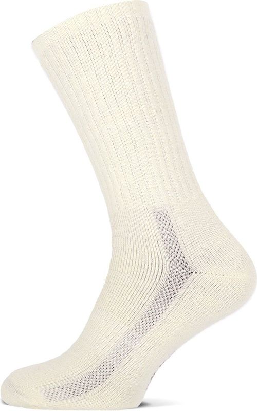 Basset - Merinowollen Sokken - Off White - 80% Merinowol