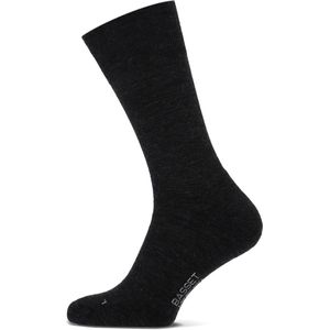 Basset casual merino sokken grijs unisex