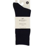 Basset - Casual Sokken - Marine - Merinowol Mix