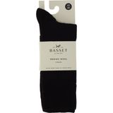 Basset - Merinowollen Sokken - Casual - Antraciet - 60% Merinowol