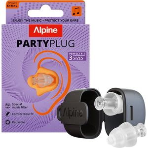 Alpine - PartyPlug - Oordoppen - Transparant - Herbruikbaar