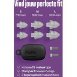 Alpine - PartyPlug Pro - Oordoppen - Transparant - Gehoorbescherming