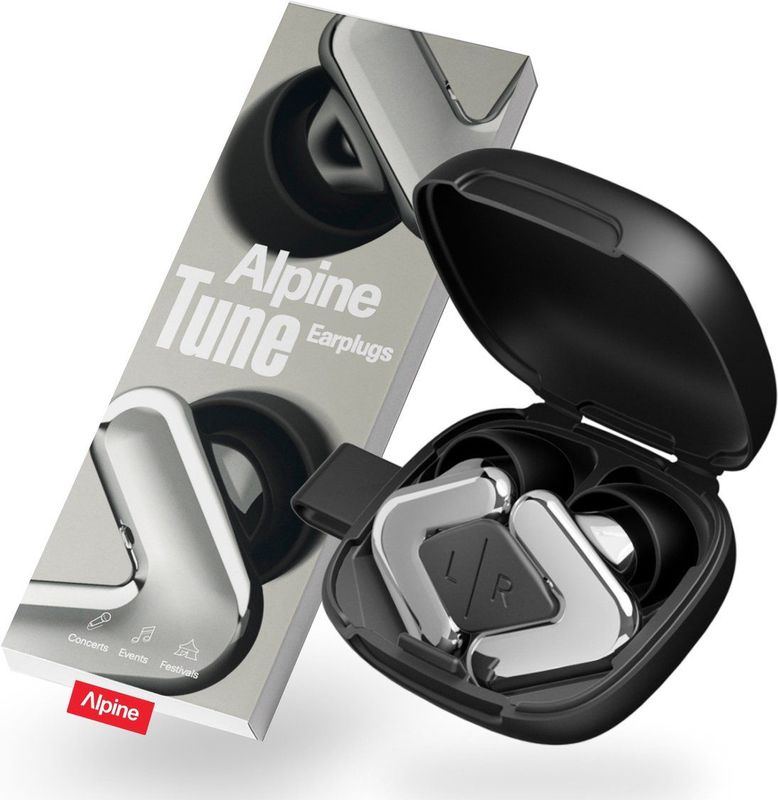 Alpine Tune - Premium Oordoppen - Transparant - Geluidsdemping 19dB