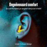 Alpine Tune - Muziek Oordoppen - Kristalhelder Geluid - V-vormig Ontwerp