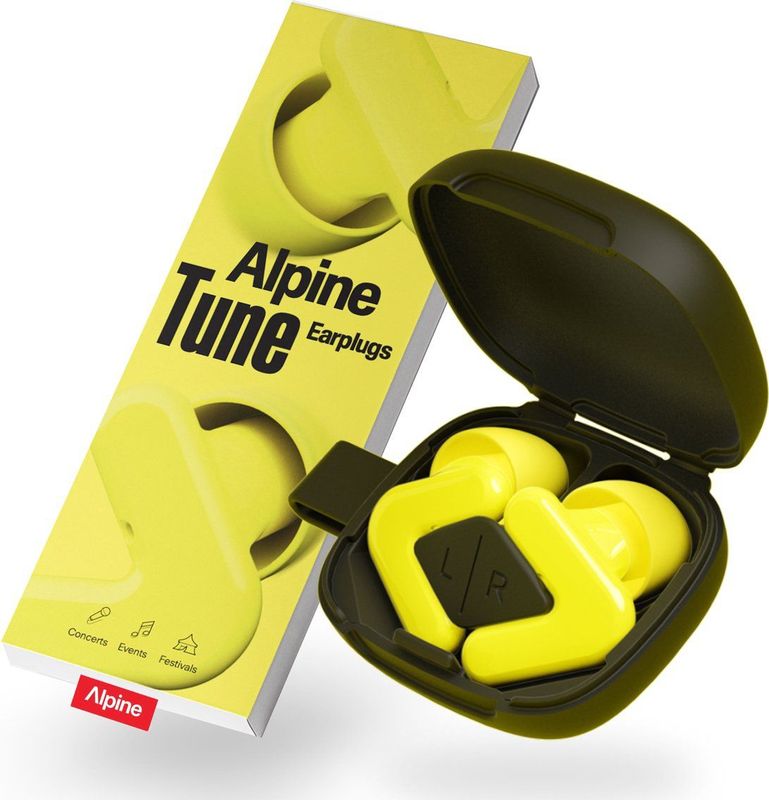 Alpine Tune - Muziek Oordoppen - Kristalhelder Geluid - V-vormig Ontwerp