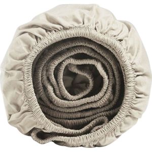 Yumeko - Hoeslaken - Wit - 100% Biologisch Percal Katoen