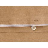 Yumeko dekbedovertrek velvet flanel honey chambray + 1/ Biologisch & ecologisch