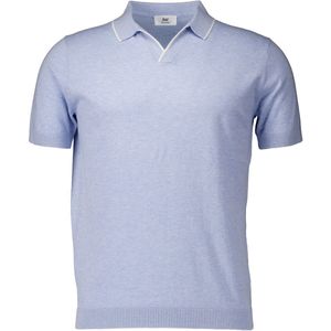 Gentiluomo - Polo - Lichtblauw - Katoen
