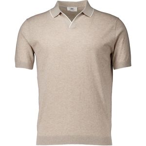 Gentiluomo - Poloshirt - Beige - Katoenmix