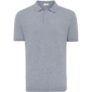 Gentiluomo - Polo - Grijs Gemeleerd - Korte Mouwen - Katoenmix