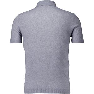 Gentiluomo - Polo - Grijs Gemeleerd - Korte Mouwen - Katoenmix