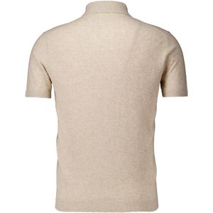 Gentiluomo - Poloshirt - Beige - Katoen - Normale Fit