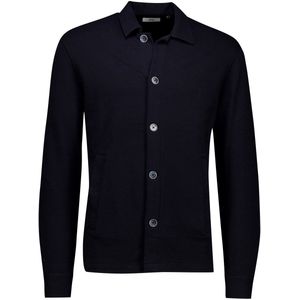 Gentiluomo - Navigli Overshirt - Donkerblauw - Jersey - Casual