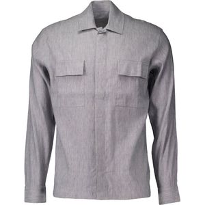 Gentiluomo - Vest Grijs Gentiluomo Overshirts Grijs S2055-850