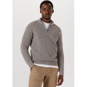 Gentiluomo - TURTLE ZIP - Vest - Taupe