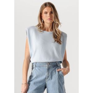 NUKUS Babette Top Tops & T-shirts Dames - Shirt - Blauw - Maat XL