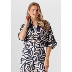 Nukus Nina Top Offwhite/Navy
