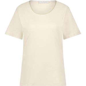 Nukus - Short Sleeve Top Tirza - Beige - Polyamide - Korte Mouwen