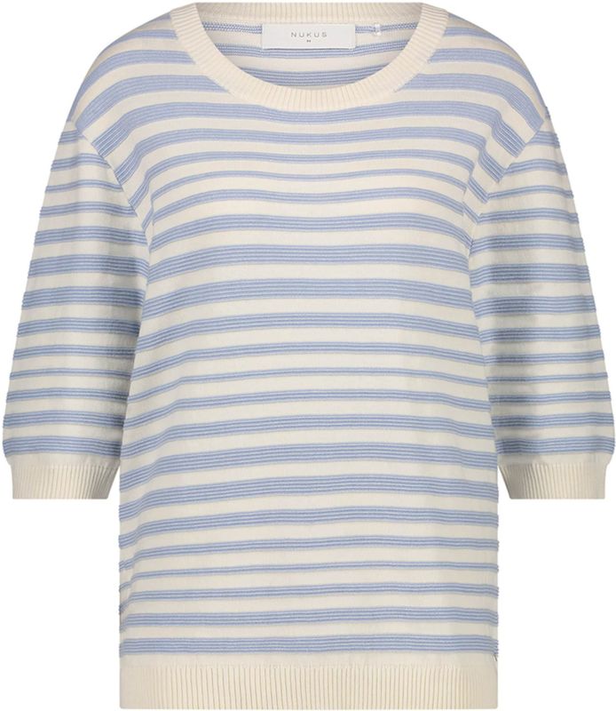 Nukus Pullover korte mouw nks01099 violet