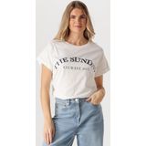 NUKUS Meike Shirt The Sunday - Wit - Dames T-shirt