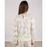 NKF01011 - Jade Top - Off White - Pailletten