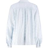 Nukus - Blouse - Blauw - Polokraag