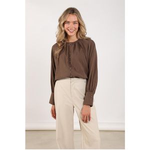 NUKUS - Blouse Sterre Knoopjes - Wit