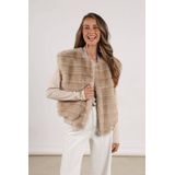 NKF08011 - Gilet - Sand - Stripe