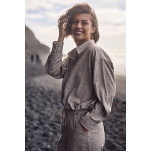 Nukus - Blouse - Zand - Lange Mouw - NKF02047 LARA