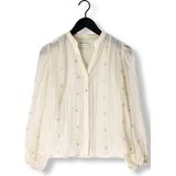 NUKUS - Rosan Blouse Embroidery - Gebroken Wit - Dames