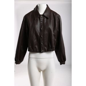 Nukus - Fiene Jacket - Tussenjas - Donkerbruin - Nkf13026