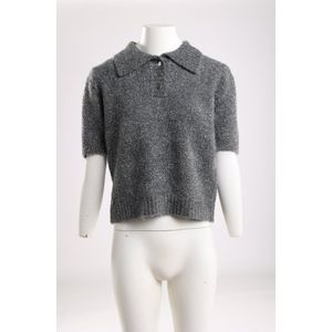 NUKUS - Sandra - Pullover - Antraciet - Met Wol en Lurex