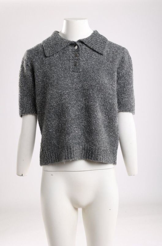 NUKUS - Sandra - Pullover - Antraciet - Met Wol en Lurex